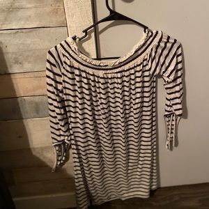 off the shoulder dress